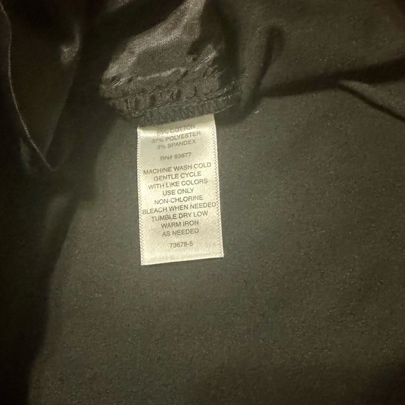 NWT- Liz Claiborne- Classic Black Women's Skirt - Size 16 - Picture 4 of 6